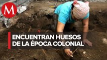 En Colima, hallan cráneos y huesos mientras reparaban baños de una catedral