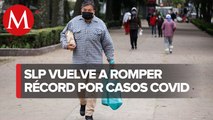 En San Luis Potosí, reportan más de mil contagios de covid-19 por segundo día