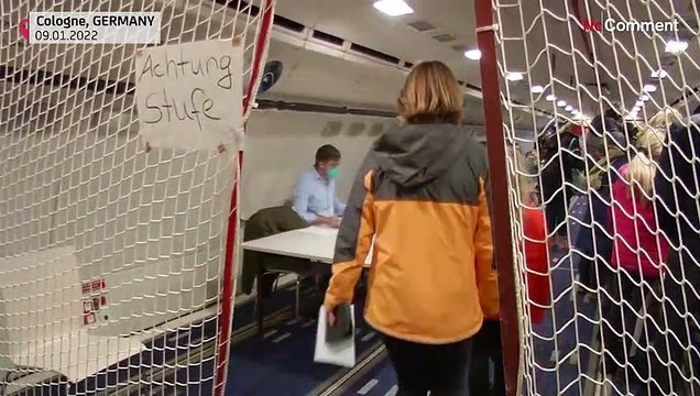 Covid-19: Visitar o cockpit de um Airbus em troca de uma vacina