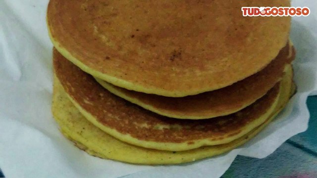 Panquecas de fubá