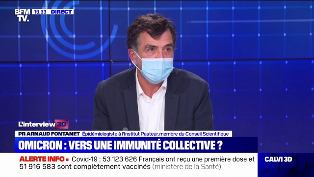 Pr Arnaud Fontanet: Si vous diminuez de 20% vos contacts, vous divisez par deux le nombre d'hospitalisations