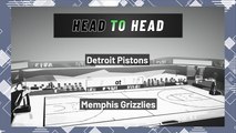 Memphis Grizzlies vs Detroit Pistons: Spread