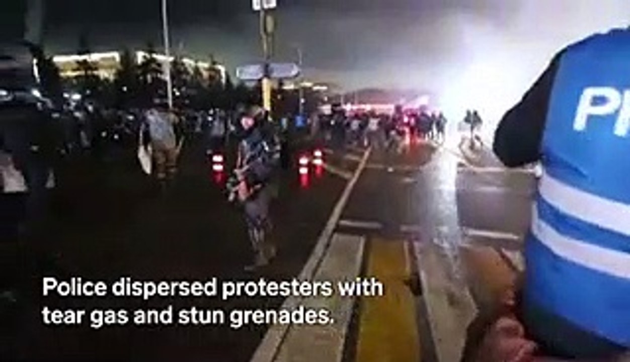 VIDEO: Cars torched in Kazakhstan as thousands take to the streets to protest against the government