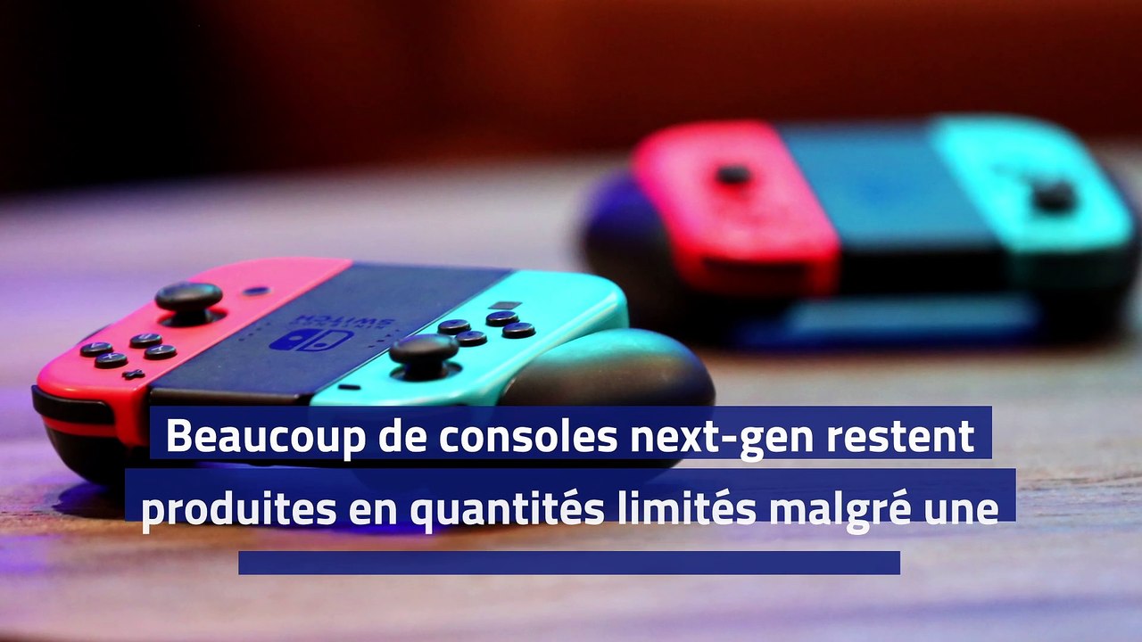 En novembre 2021, la Switch et la Xbox Series se sont vendues plus que la PS5