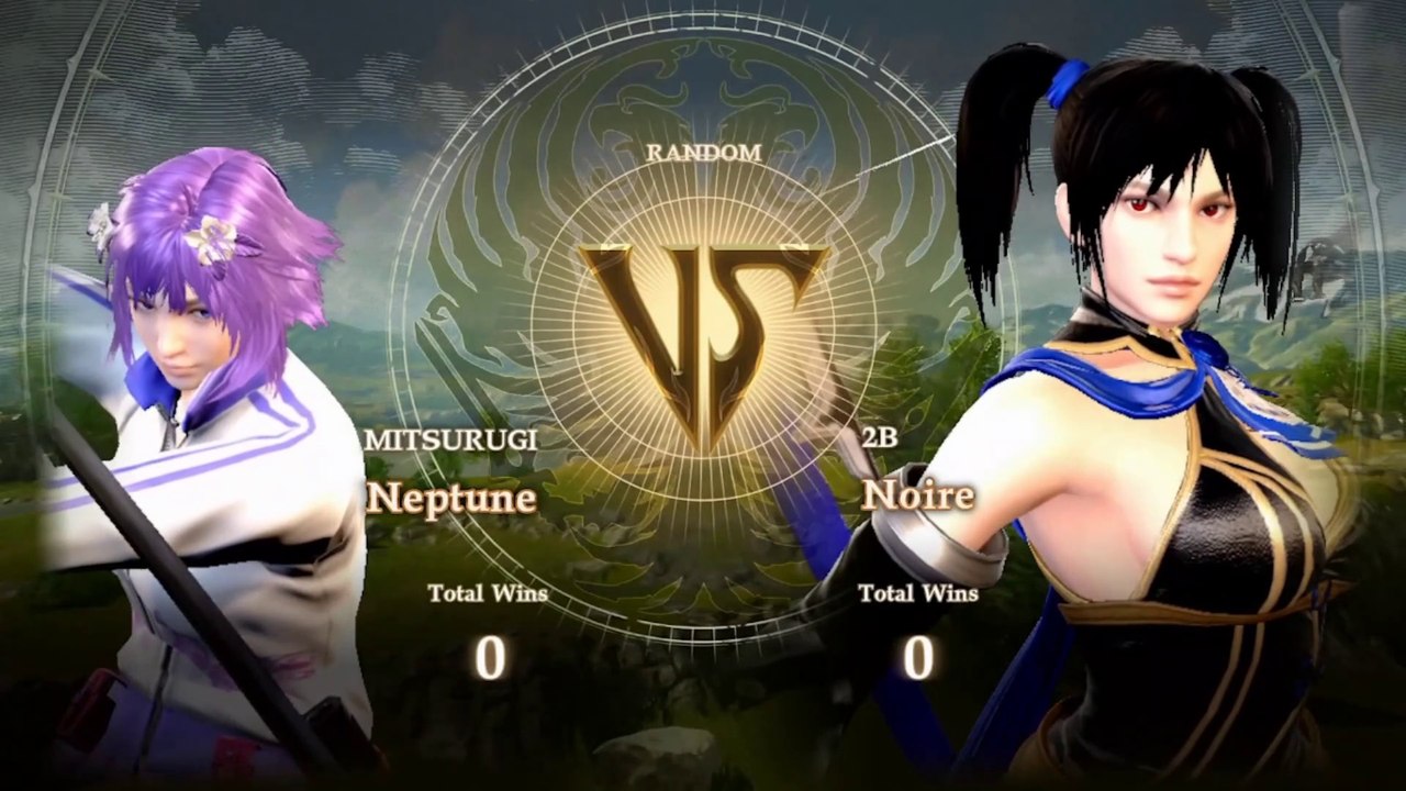 Soulcalibur VI Neptunia Character Showcase