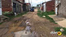 Quase um ano depois, moradores da Agrovila voltam a sofrer com alagamentos de ruas e residências