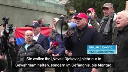 Djokovics Vater: “Sie wollen ihn im Gefängnis sehen”