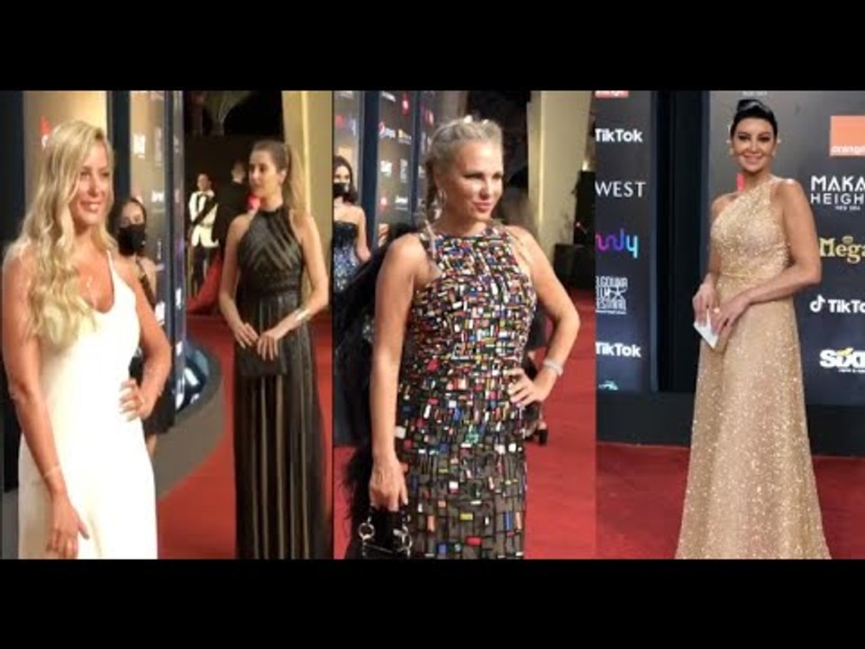 شيرين رضا وأروى جودة وريم مصطفى يتألقن بفساتين جريئة في مهرجان الجونة