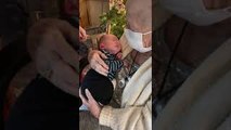 90-Year-Old Woman Meets Her 18th Great-Grandchild for First Time