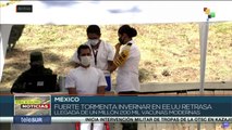 teleSUR Noticias 15:30 06-01: México pospone vacunación por tormentas