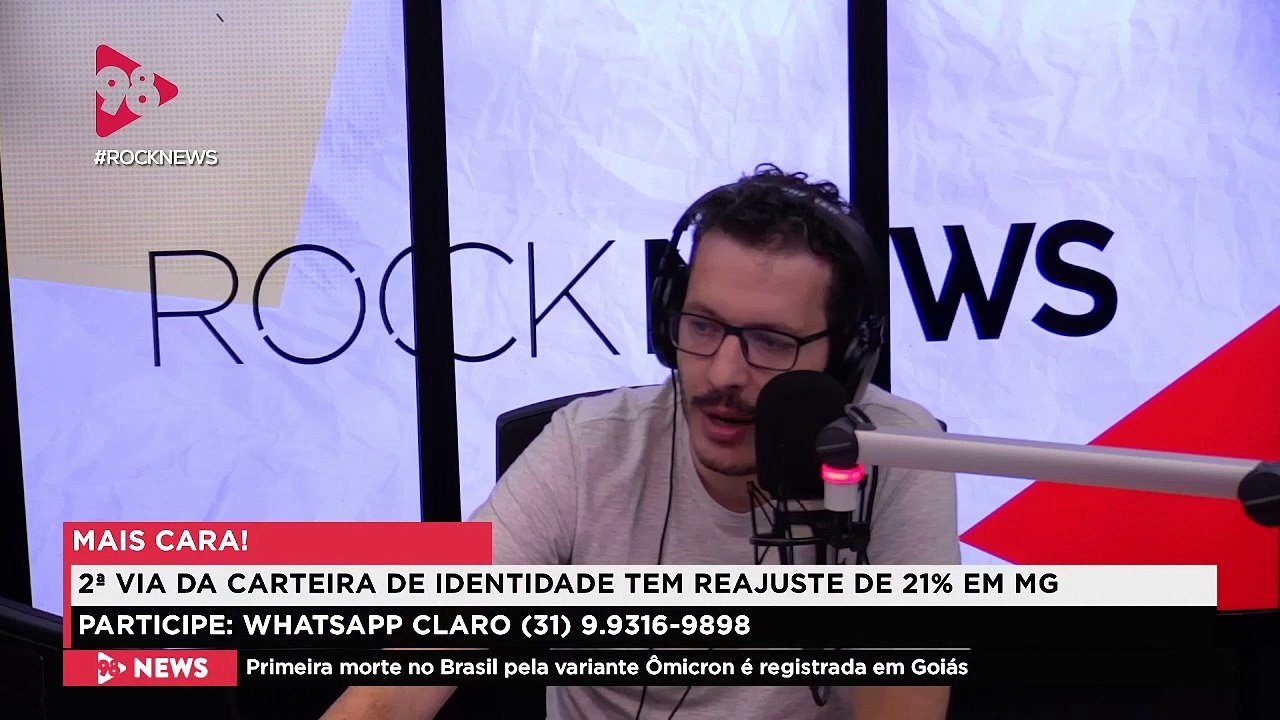 Rocknews 98 | 2ª via do RG vai ficar mais cara em 2022