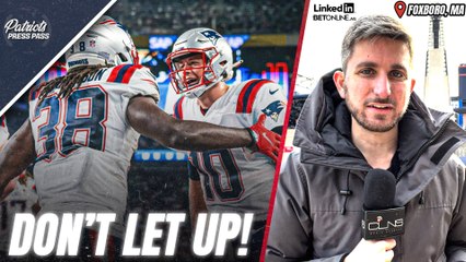 Lazar's Game Plan: Patriots MUST Keep Momentum Rolling vs Dolphins
