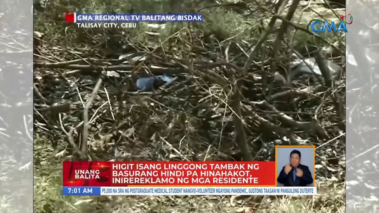 Higit isang linggong tambak ng basurang hindi pa hinahakot, inirereklamo ng mga residente | UB