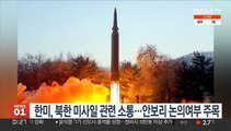 한미, 북한 미사일 관련 소통…안보리 논의여부 주목