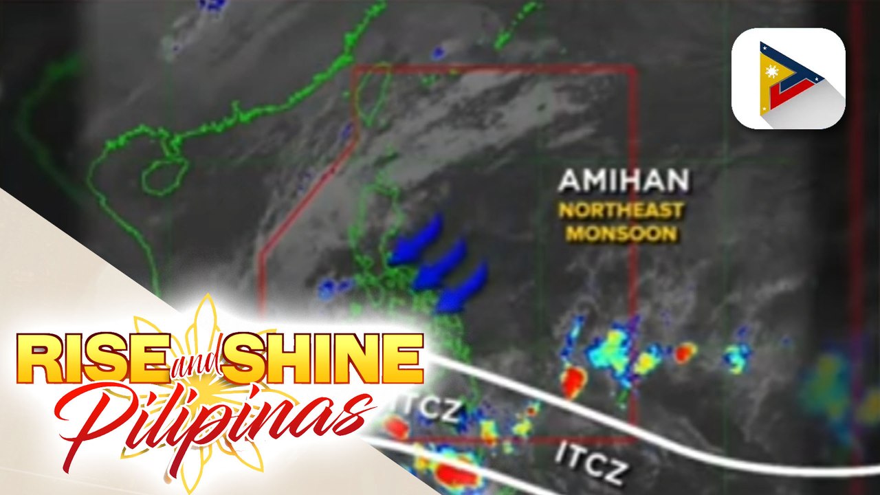 INFO WEATHER | Hanging amihan, patuloy na nakaaapekto sa iba't-ibang bahagi ng bansa