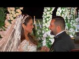 حفل زفاف درة وهانى سعد.. 3 فساتين وبكاء و رقية من الحسد