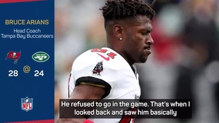 Tải video: Buccaneers coach Arians explains Antonio Brown exit