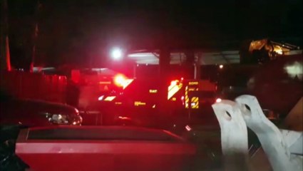 Homem cai de carretinha no pátio de empresa e fica ferido; Siate foi mobilizado