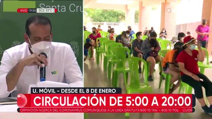 Download Video: Descartan cuarentena, pero aumentan las restricciones de circulación en Santa Cruz