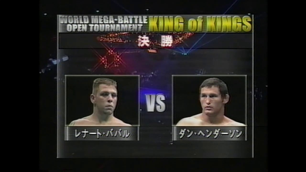 Dan Henderson vs  Renato "Babalu" Sobral (RINGS 2-26-00)