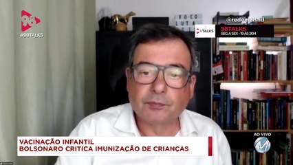 98 Talks | Bolsonaro critica vacinação infantil