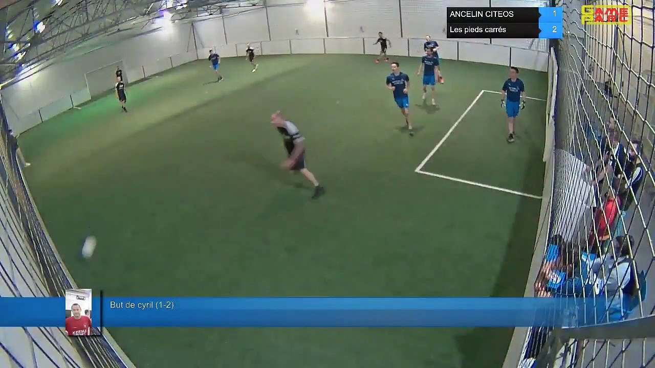 But de cyril (1-2) - ANCELIN CITEOS Vs Les pieds carrés  - 06/01/22 19:26 - LIGUE 2