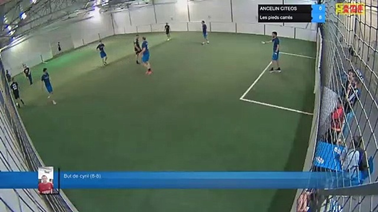 But de cyril (8-8) - ANCELIN CITEOS Vs Les pieds carrés  - 06/01/22 19:26 - LIGUE 2
