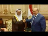 رئيس مجلس الشيوخ يستقبل رئيس البرلمان العربي