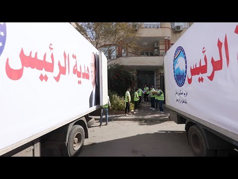 هدية الرئيس السيسي لأهالي عزبة الهجانة