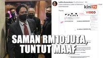 Pemberi maklumat terima surat saman RM10 juta dari Azam Baki