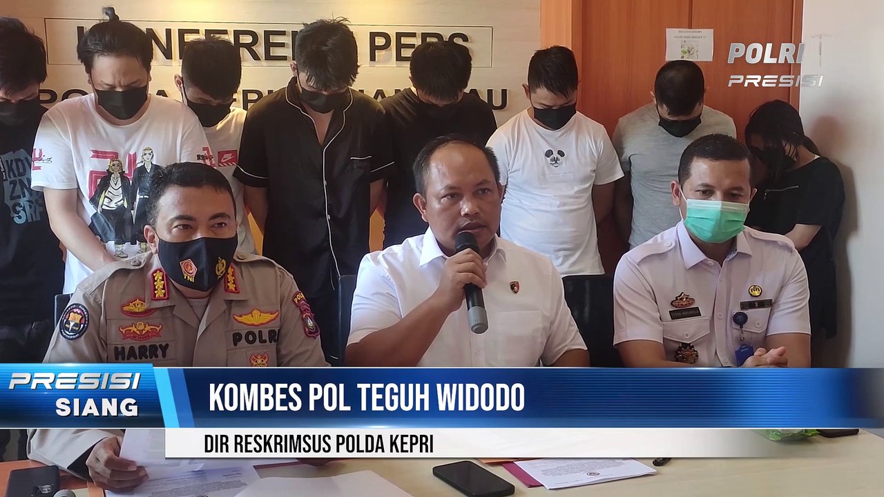 Ditreskrimsus Polda Kepri Berhasil Amankan Tersangka Tindak Pidana Penipuan dan Pemerasan dengan Modus Sex Phone