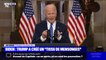 Joe Biden accuse Donald Trump d'avoir créé "un tissu de mensonges" au détriment de l'intérêt des États-Unis
