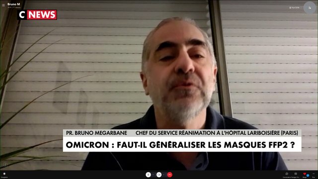Pr. Bruno Megarbane : «Le masque FFP2 doit être recommandé pour les personnes à risque»