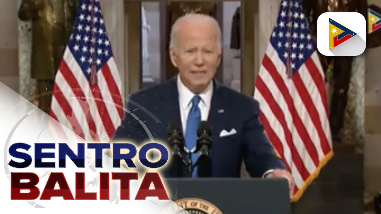 GLOBALITA: U.S. Pres. Biden, nagpatutsada kay dating Pres. Trump sa unang anibersaryo ng U.S. Capitol attack