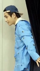 Just kim taehyung being sassy .