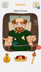 Make him King Level 51 Displace It  Brain Puzzle | Zin Games | Gameplay [Fun Games Tv]