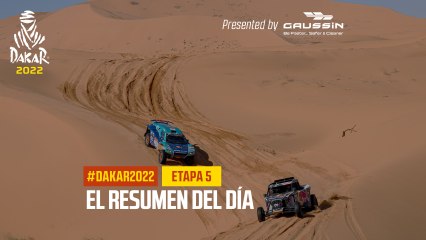 El resumen del día presentado por Gaussin - Etapa 5 - #Dakar2022