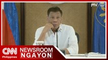 Duterte: Mga 'di bakunadong pilit na lalabas arestuhin