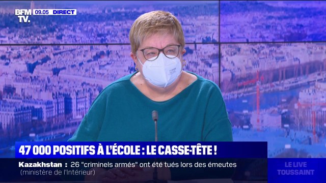 Omicron: l'épidémiologiste Dominique Costagliola estime qu'on a explosé tous les pics que l'on avait eu à l'école