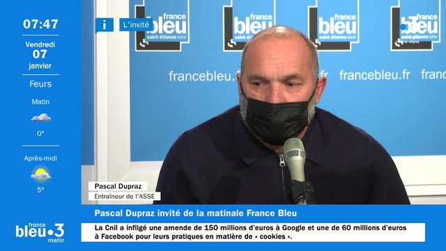 La mission sauvetage de l'ASSE vue par Pascal Dupraz, coach de l'ASSE - Invité de France Bleu Saint-Etienne Loire - la mission sauvetage de l'ASSE