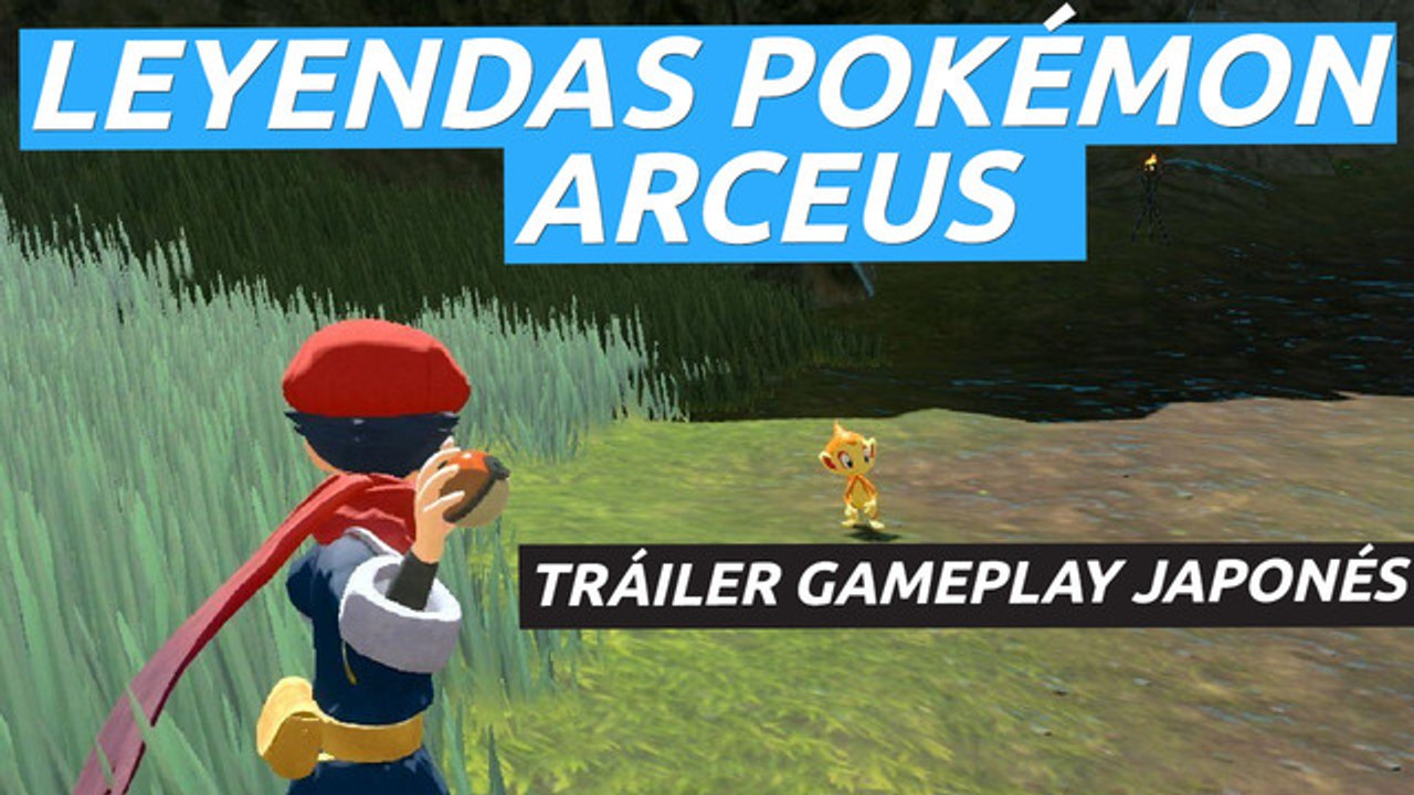 Leyendas Pokémon: Arceus - Tráiler gameplay