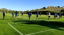 Entraînement de l'Union Saint-Gilloise à La Manga