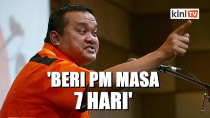 '7 hari untuk Azam direhatkan atau himpunan besar akan diadakan'