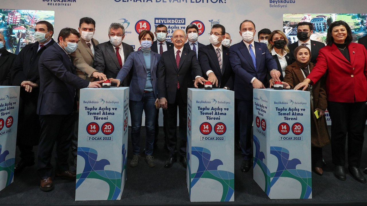 Kılıçdaroğlu Beylikdüzü'nde toplu açılış törenine katıldı