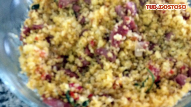 Farofa de cuscuz