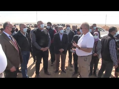 وزيرا الزراعة والري يتفقدان المزرعة التجريبية للطماطم والبنجر بالمنيا