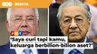 ‘Saya curi tapi kamu, keluarga berbilion-bilion aset?’, Najib sindir Dr M berhubung dakwaan kes SRC
