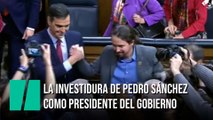 La investidura de Pedro Sánchez como presidente del Gobierno
