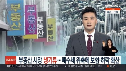 부동산 시장 냉기류…매수세 위축에 보합·하락 확산