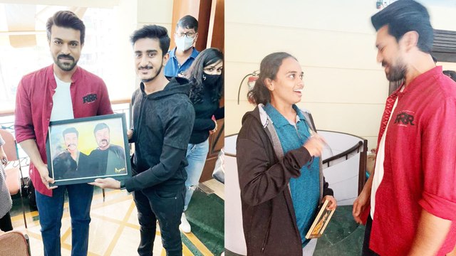 राम चरण के फैंस ने किया ऐसा काम, जिसे देख दंग रह गए एक्टर, देखिये पूरा वीडियो